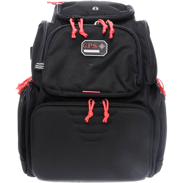 GPS HANDGUNNER BACKPACK w/4-GUN CRADLE BLACK