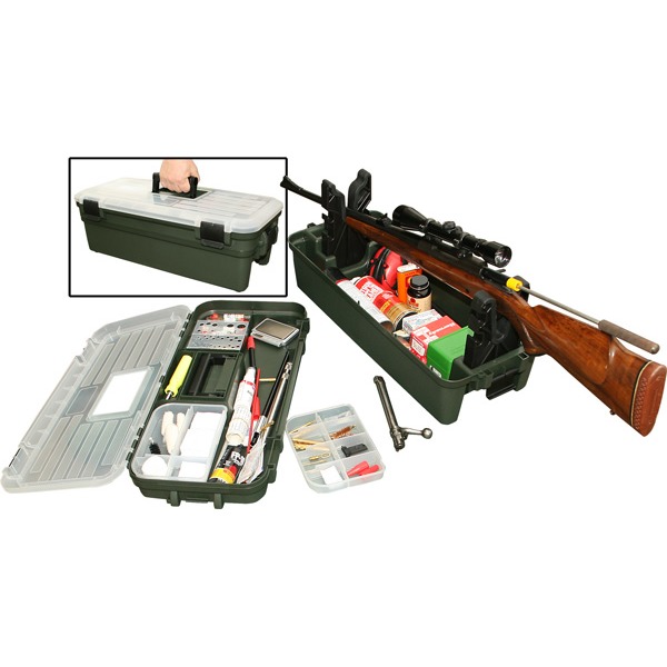 MTM SHOOTERS RANGE BOX FOREST GREEN 2/CS