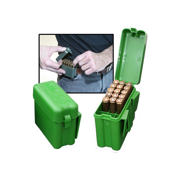 MTM RIFLE FLIP-TOP 20rd 220S-375MAG/GREEN 24/CS
