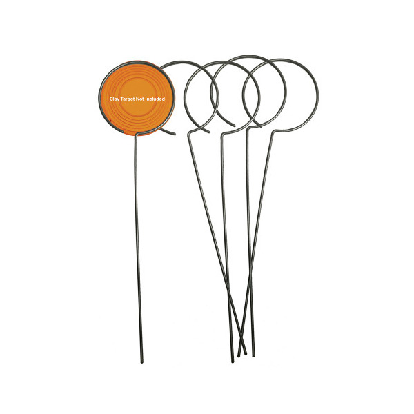 BIRCHWOOD-CASEY WIRE CLAY TARGET HOLDERS 5-PKG 6/CS