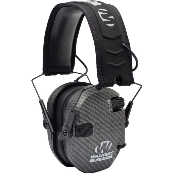 WALKERS RAZOR SLIM 23dB ELECTRNIC MUFF CARBON 4cs