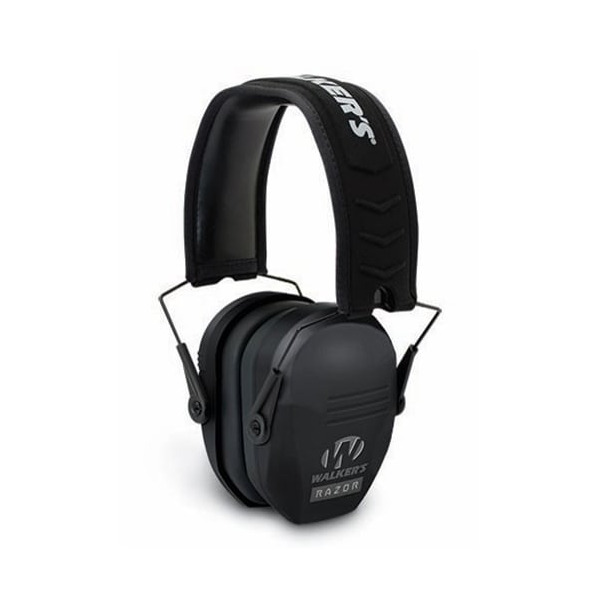 WALKERS RAZOR SLIM PASSIV MUFF BLACK, NRR27dB 4/CS