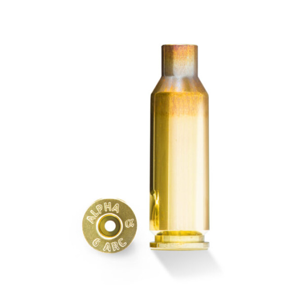 ALPHA BRASS 6MM ARC UNPRIMED 100/bx