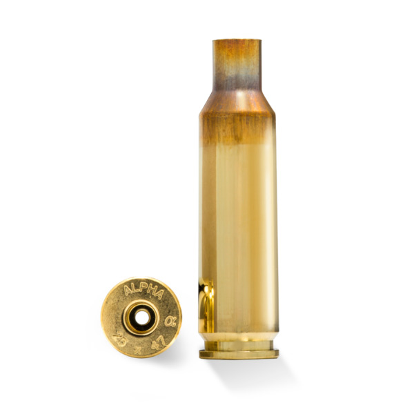 ALPHA BRASS 25x47 LAPUA UNPRIMED 100/bx