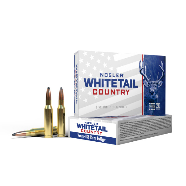 NOSLER AMMO 7mm-08 REMINGTON 140g SB SP WCA 20/bx 10/c