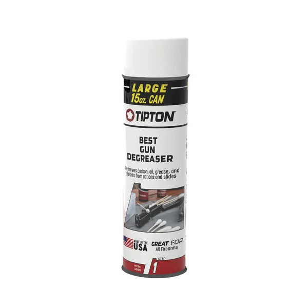 TIPTON BEST GUN DEGREASER 15oz AEROSOL "STEP 1"