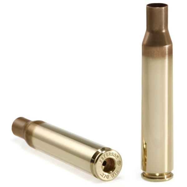 Peterson Brass 270 Winchester Unprimed Bulk Box of 250