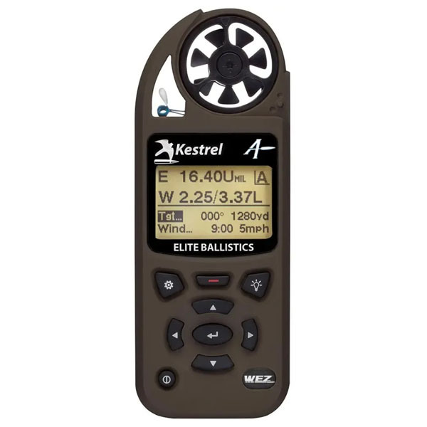 Kestrel 5700X WEZ Weather Meter with Applied Ballistics and LiNK, Flat Dark Earth