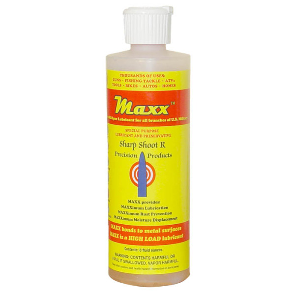 SHARP SHOOT R MAXX MIL- SPEC LUBRICANT 8oz BOTTLE
