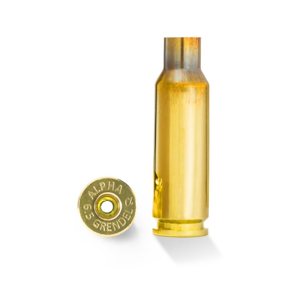 ALPHA BRASS 6.5 GRENDEL UNPRIMED 100/bx