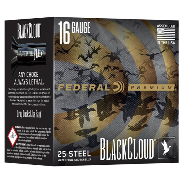 FEDERAL AMMO 16ga 2.75" 7/8oz #2 1450 FPS 25/bx 10/cs