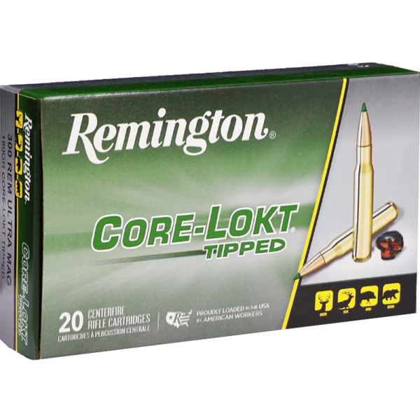 REMINGTON AMMO 300 RUM 180gr CORE-LOKT TIPPED 20b 10c