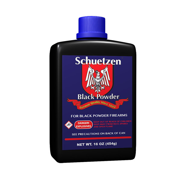 SCHUETZEN BLACK POWDER 1LB CANNON 25/CS