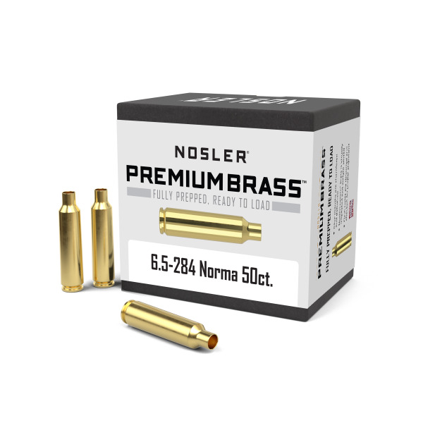 Nosler Brass 6.5x284 Norma Unprimed Box of 50