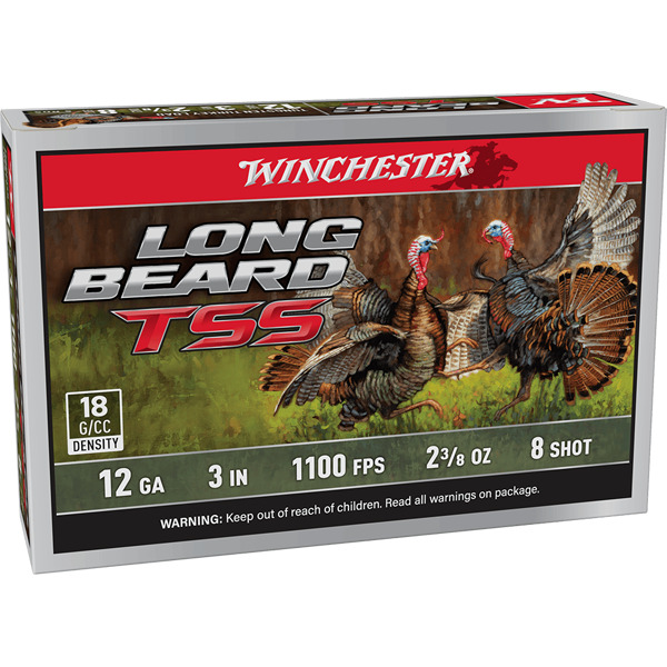 WINCHESTER AMMO 12ga 3" 2-3/8oz #8 LONG BEARD TSS 5/box