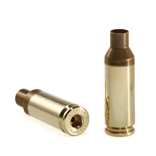 PETERSON BRASS 6MM ARC UNPRIMED 50/bx