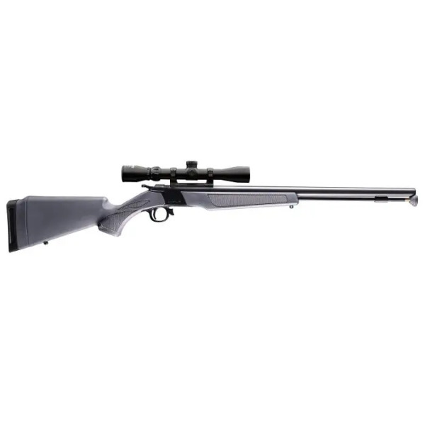 CVA WOLF BLUED & GREY 50 CAL w 3-9x32 & BULLETS