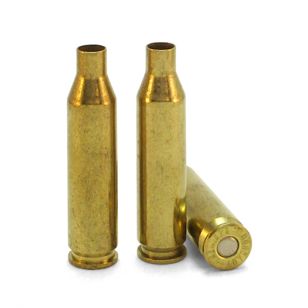 PULL DOWN BRASS 243 WINCHESTER "PRIMED" PER 100