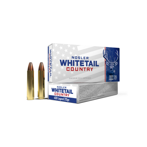NOSLER AMMO 400 LEGEND 215g SW WCA 20/bx 10/cs