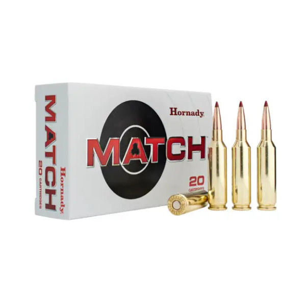 HORNADY AMMO 25 CREEDMOOR 134gr ELD MATCH 20bx 10cs