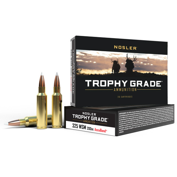 NOSLER AMMO 325 WSM 200gr AccuBond 20/bx 10/cs