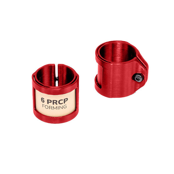 PRIMAL RIGHTS DIE LABEL CLAMP ON 7/8" RED