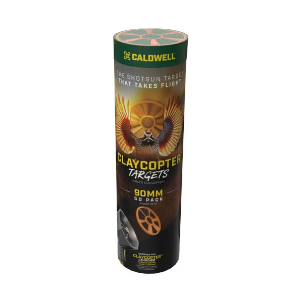 CALDWELL CLAYCOPTER 90mm TARGET - 50/TUBE