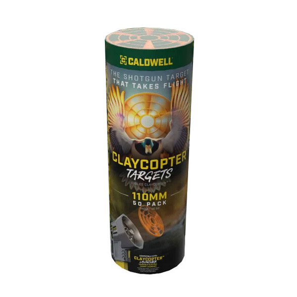 CALDWELL CLAYCOPTER 110mm TARGET - 50/TUBE