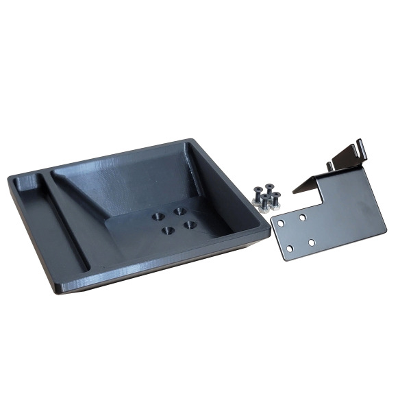 Inline Fabrication 3D Component Tray & Bracket for Frankford Arsenal X-10 Press, Black