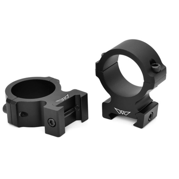 WARNE RINGS VAPOR HORIZ 30mm HIGH MATTE ALUMINUM