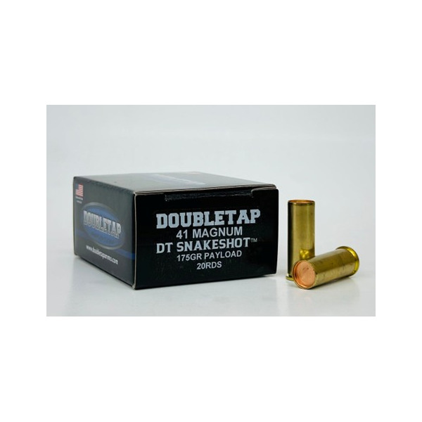 DOUBLETAP AMMO 41 MAG 175gr PAY LOAD DOUBLETAP SNAKESHOT 20/BX
