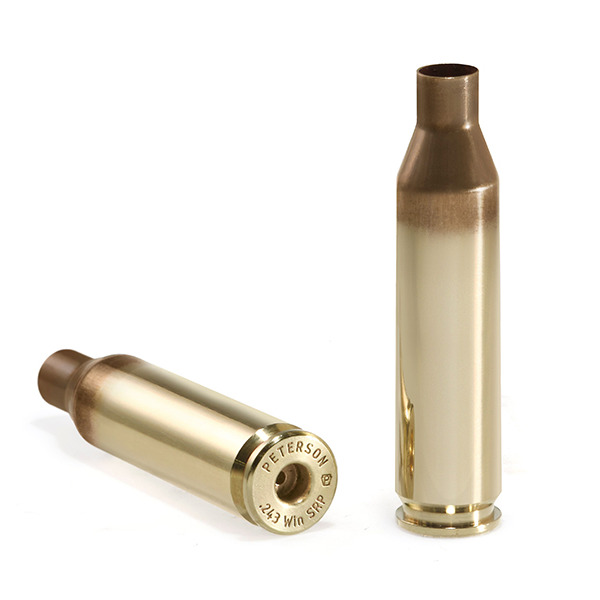 Peterson Brass 243 Winchester Small Rifle Primer Unprimed Box of 50