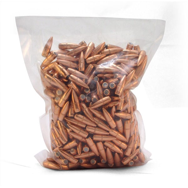 FIOCCHI 22c (.224) 55gr FMJBT BULLET 500/bag