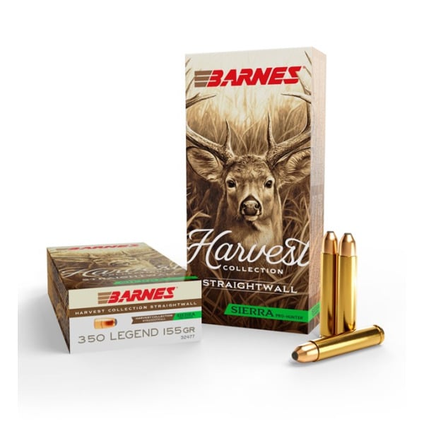 BARNES AMMO 350 LEGEND 155gr SIERRA P-H 20b 10c