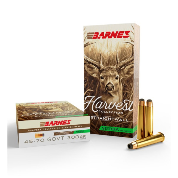 BARNES AMMO 45-70 GOVT 300gr SIERRA P-H 20b 10c