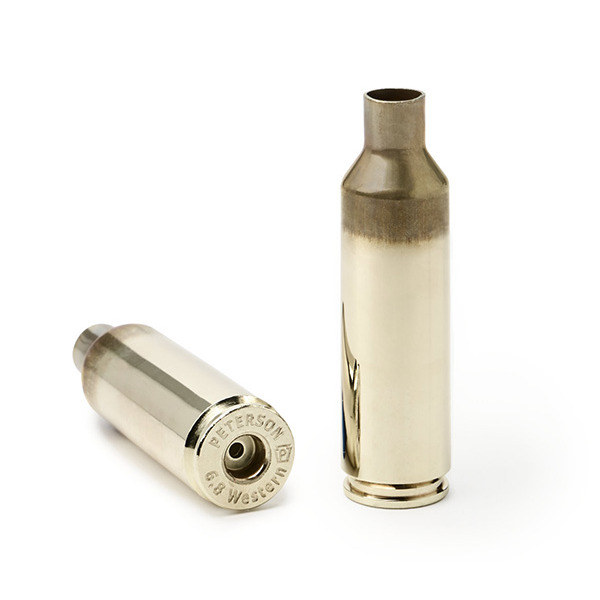 PETERSON BRASS 6.8 WESTRN UNPRIMED 250/bx