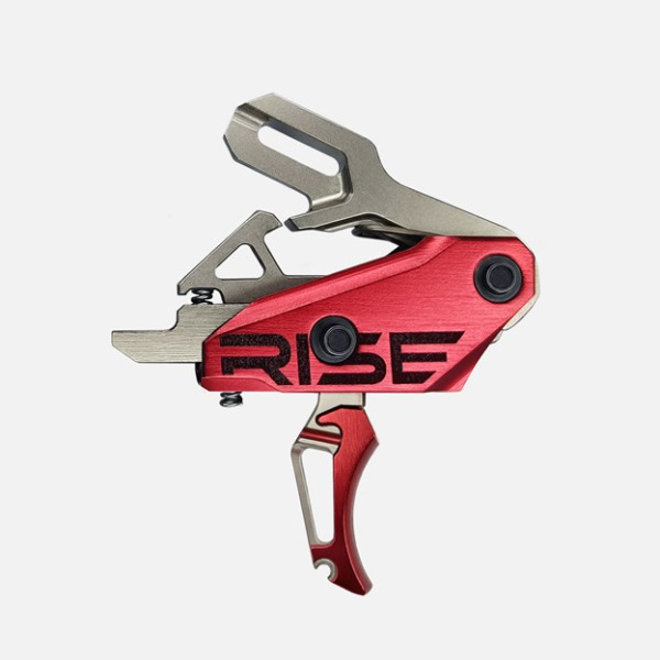 RISE TRIGGER REV 535 SLIDE AND SNAP SILVER/RED