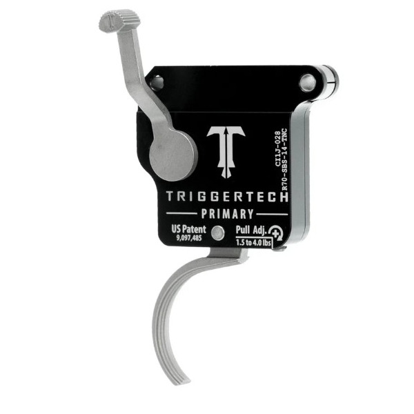 TRIGGERTECH REMINGTON CLONE RH PRIM CURV CLN 1.5-4LB BK