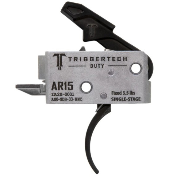 TRIGGERTECH AR-15 BLACK DUTY CURVED 3.5LB