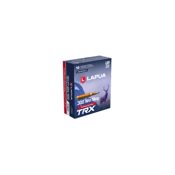 LAPUA AMMO 300 WINCHESTER MAG 165g TRX SOLID 10bx 20cs