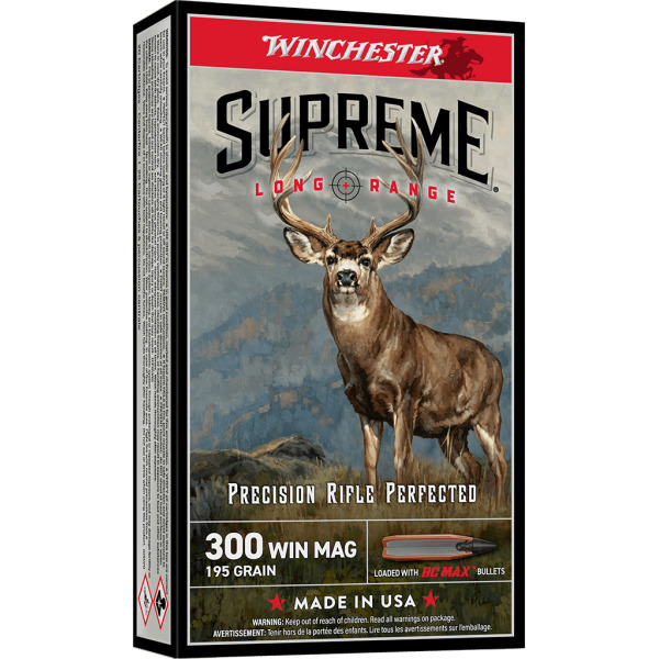 WINCHESTER AMMO 300WIN MAG 195gr SLR BC MAX 20/b 10/c