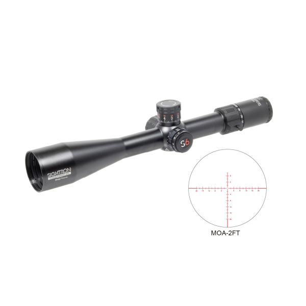SIGHTRON 10-60x56ED S6 SFP MOA-2FTSF w/WHEEL PKG