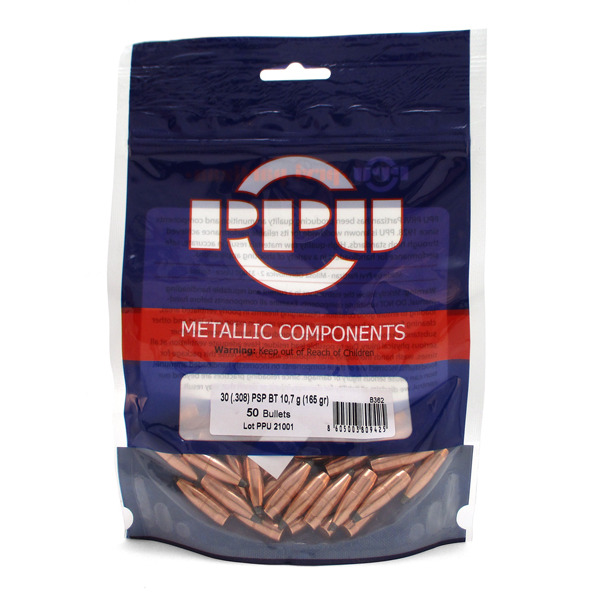 PRVI PARTIZAN BULLET 30cal (.308) 165gr PSPBT 50/BAG