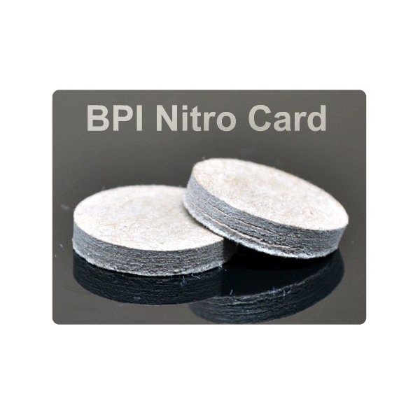 BPI MAXI NITRO CARD 9ga .125"/.815"-Dia. 500/BAG