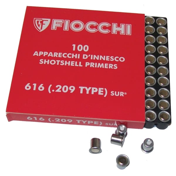 FIOCCHI PRIMER 209 SHOT- SHELL 5000/CS - Graf &amp; Sons