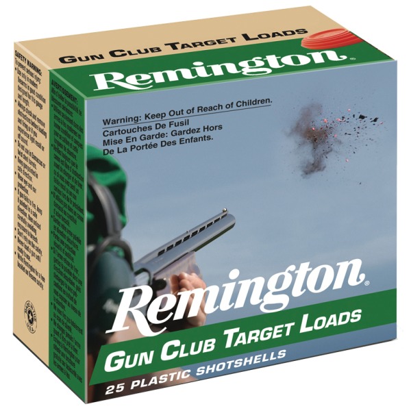 REMINGTON GUN CLUB 12ga 2.75d 1-1/8oz 1145fps #8 250/cs