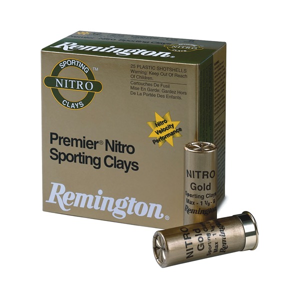 REMINGTON NITRO SPTG CLAYS 12ga 1-1/8oz 1300fps #8 250/cs