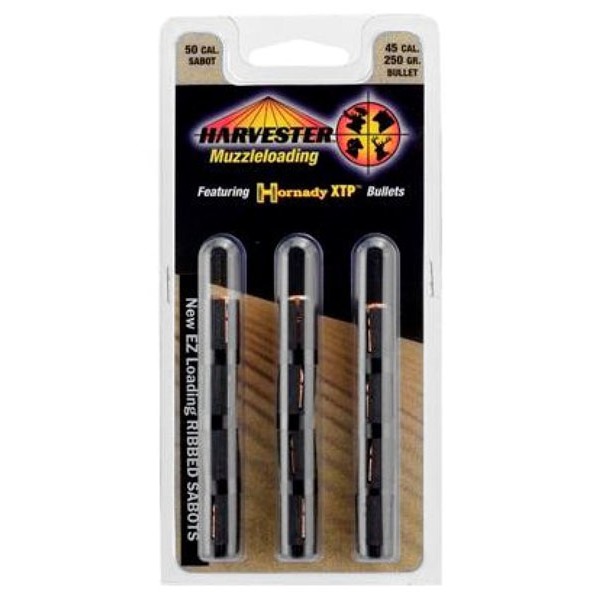 HARVESTER XTP 50cal SABOT w/45c 250gr BULLET 12/PK