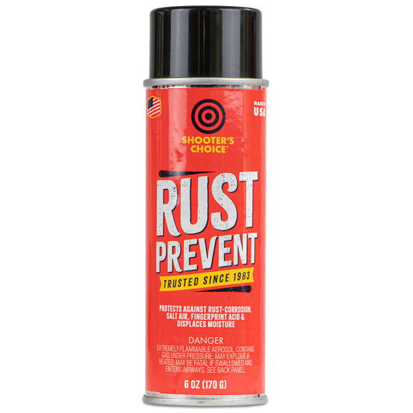 SHOOTER'S CHOICE RUST PREVENTATIVE 6oz AEROSOL 12/CS