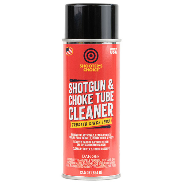 SHOOTER'S CHOICE SHOTGUN/CHOKE CLEANER 12.5oz AEROSOL 12/CS